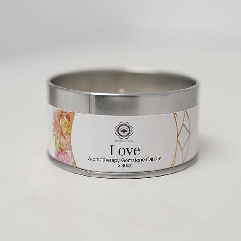 VELA ROSA, CUARZO ROSA - Amor