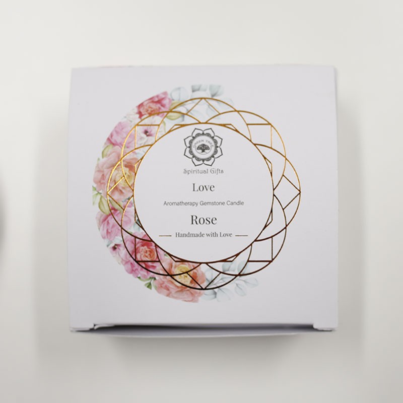 VELA ROSA, CUARZO ROSA - Amor